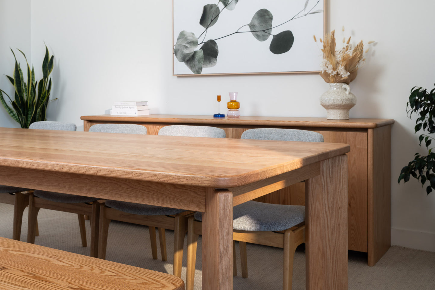 Genesis Oak Dining Table - Made in Australia