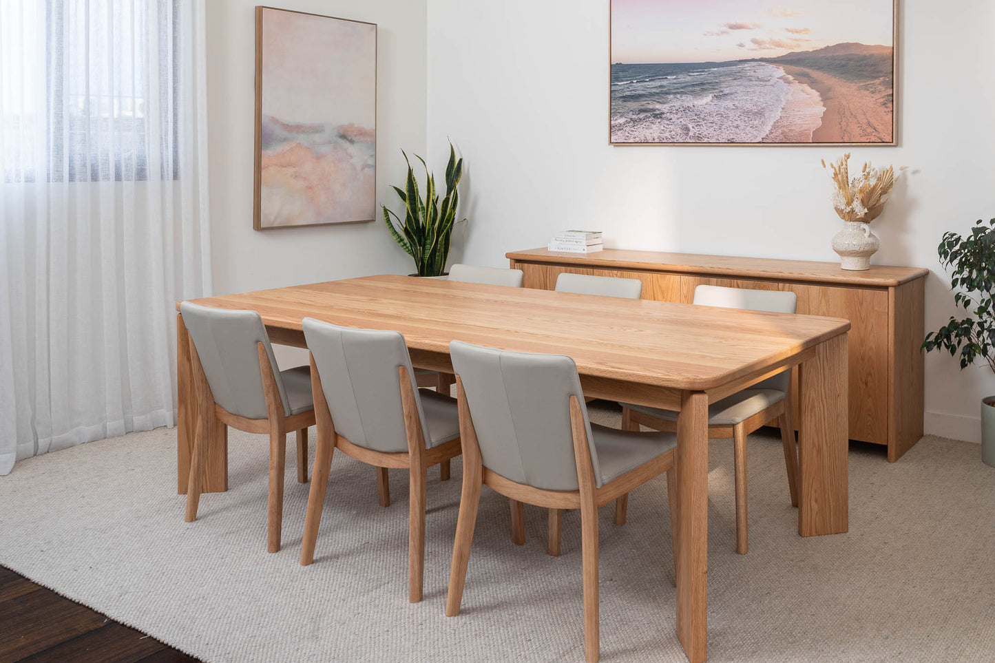 Genesis Oak Dining Table - Made in Australia