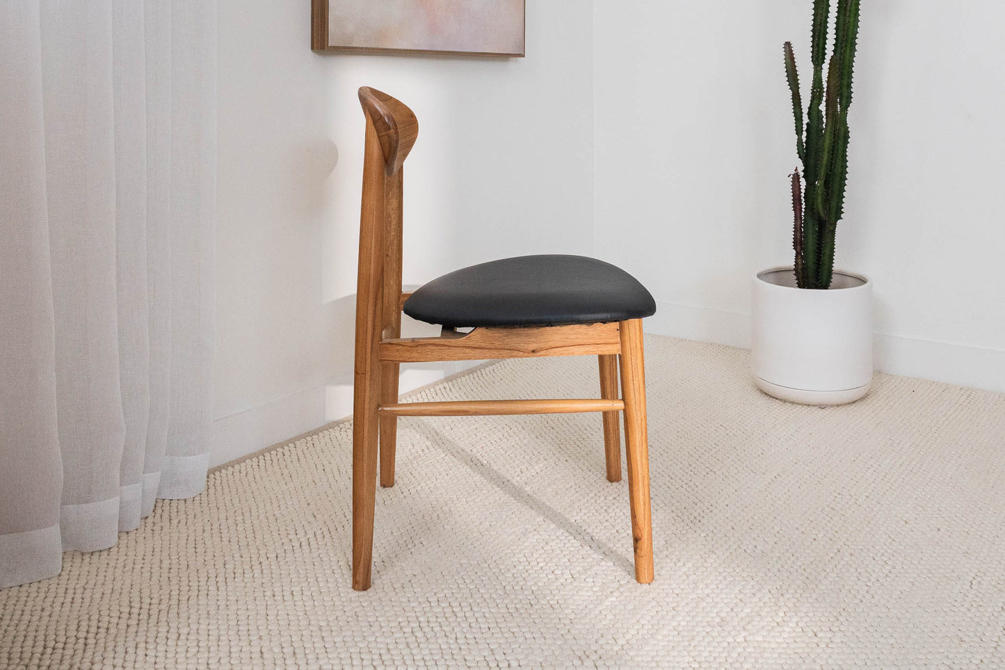 Solara Solid Hardwood Dining Chair