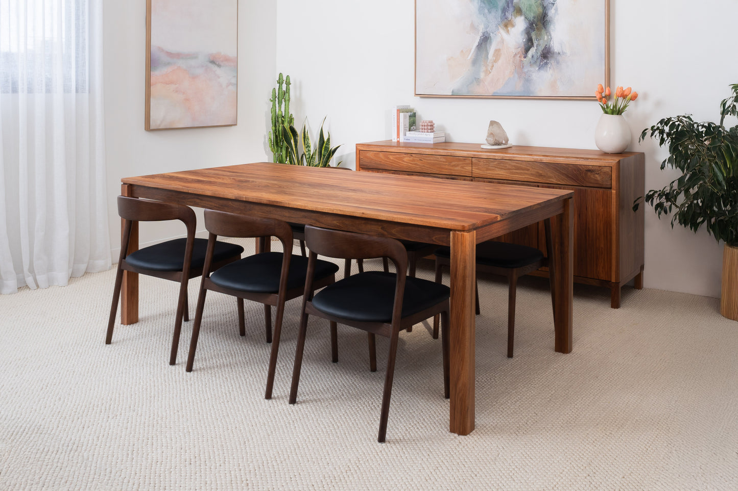 Sophie Solid American Ash Oak Hardwood Dining Chair