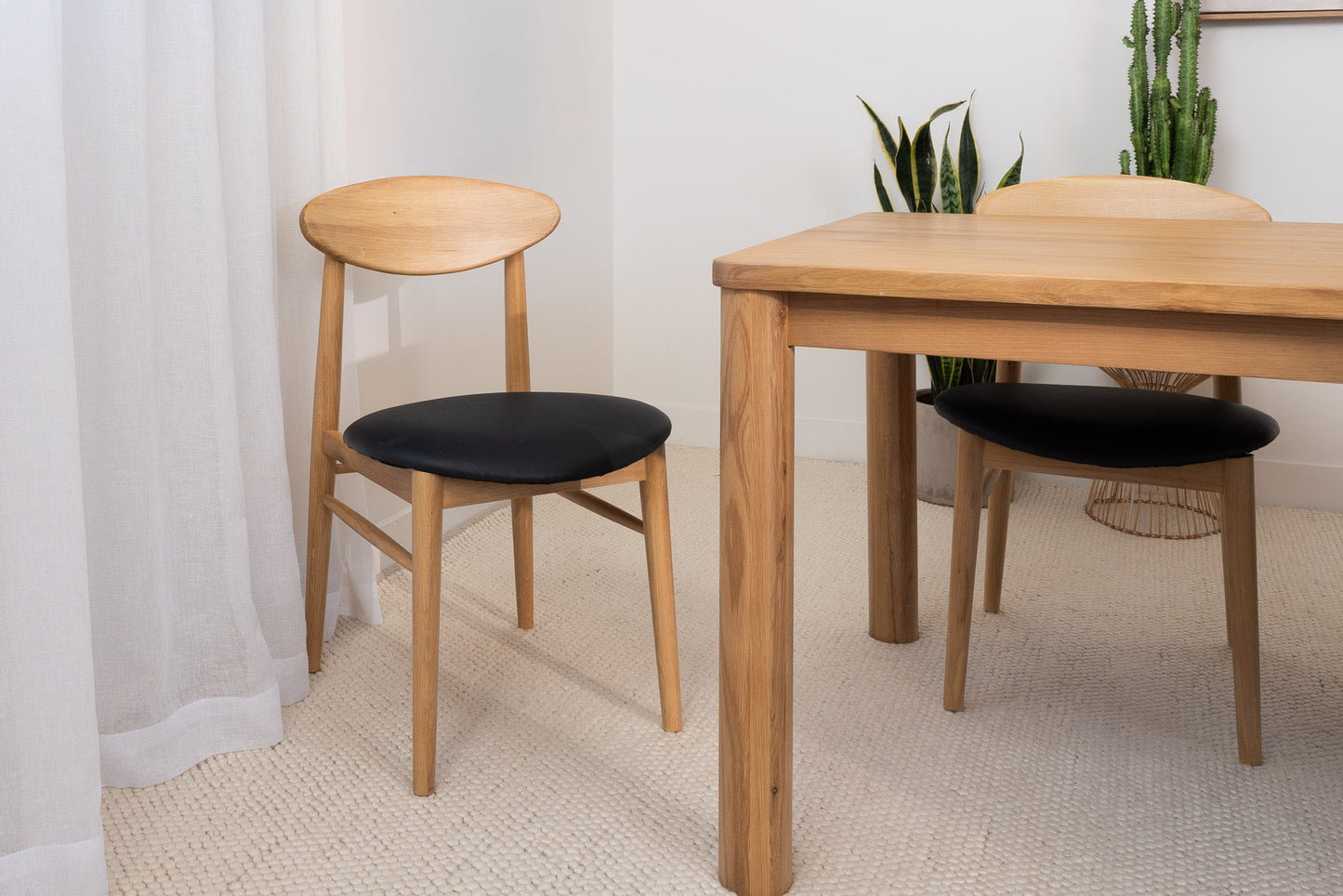 Solara Solid Hardwood Dining Chair