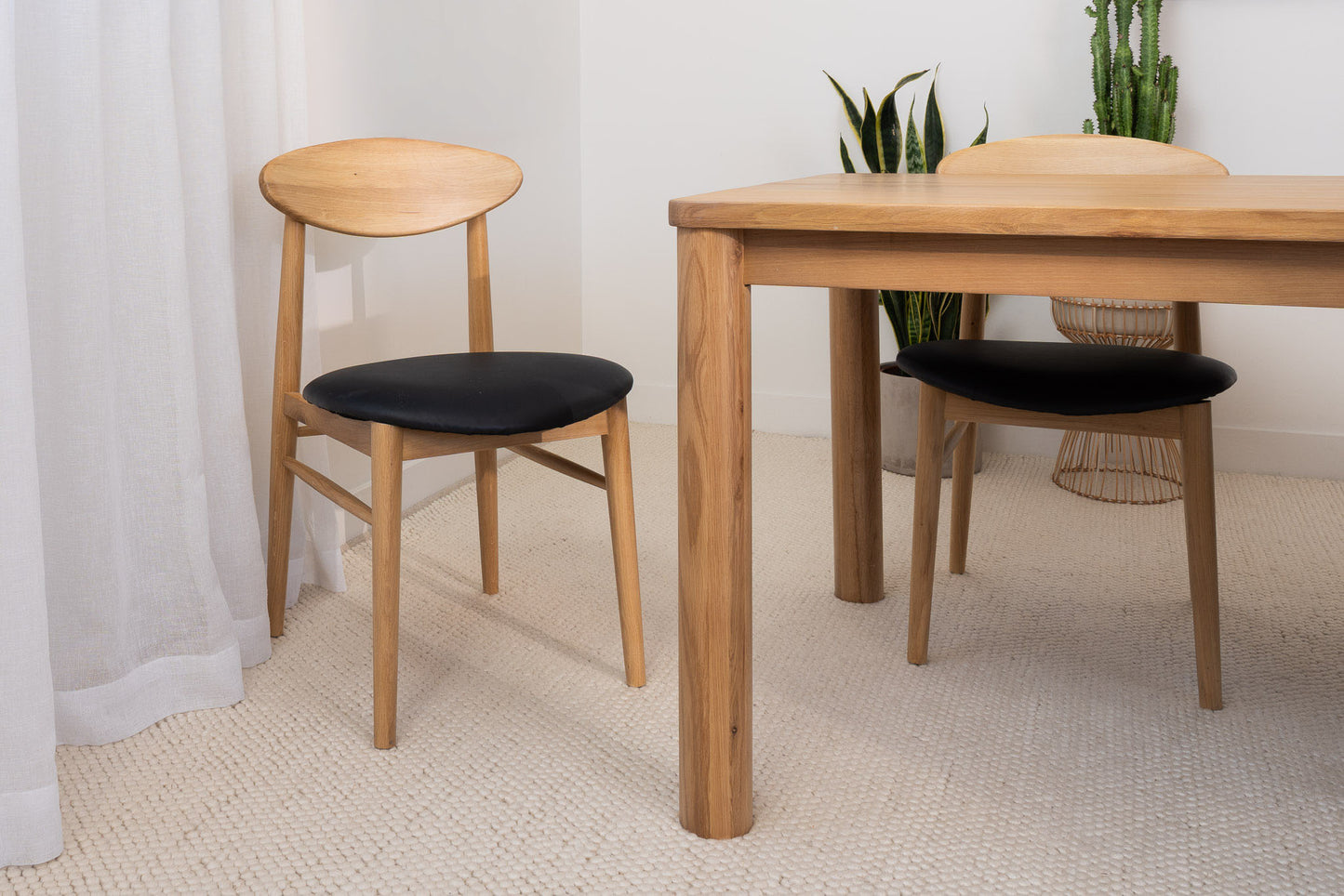 Solara Solid Hardwood Dining Chair