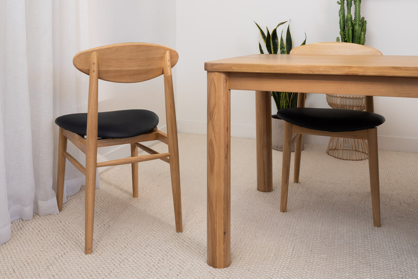 Solara Solid Hardwood Dining Chair