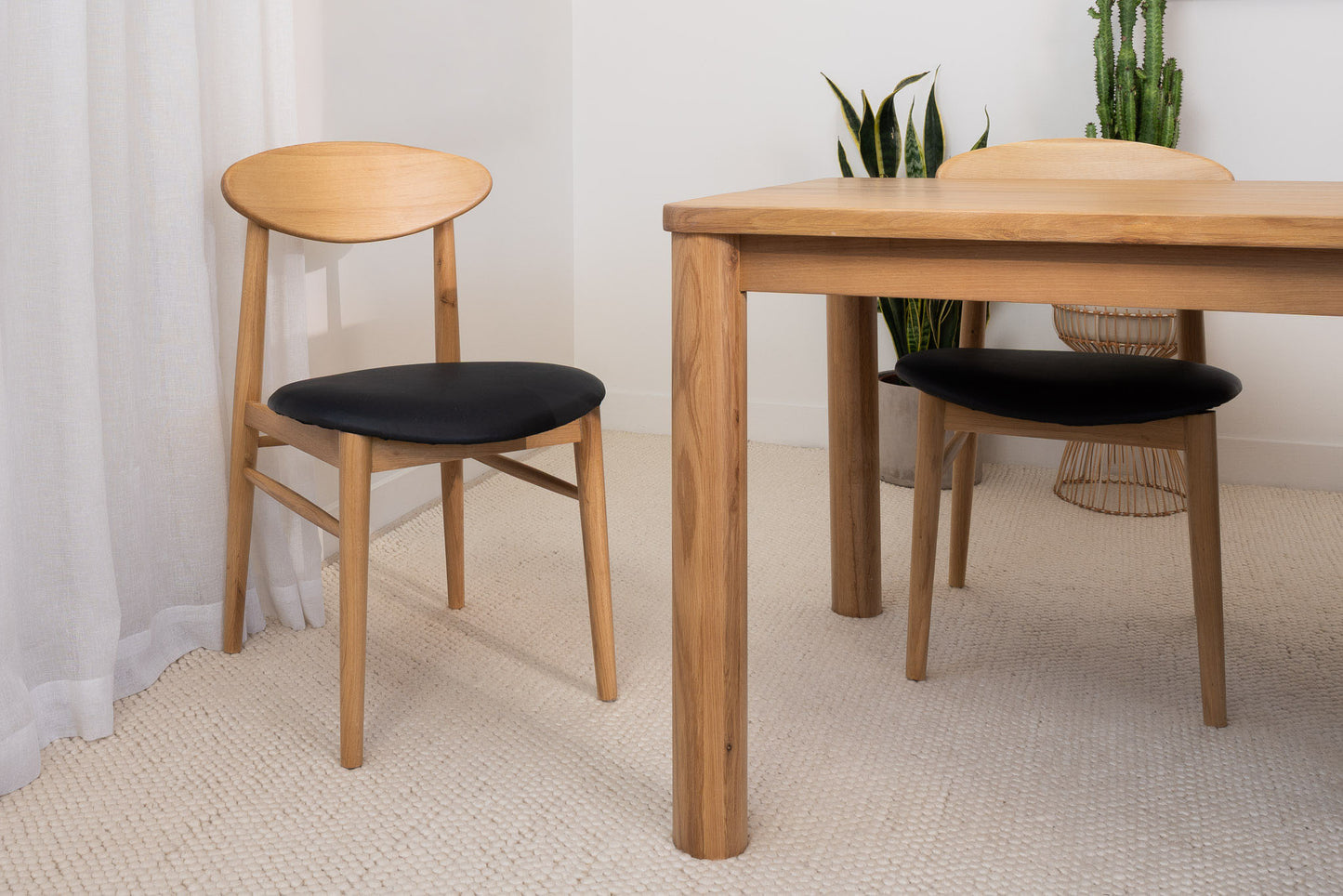 Solara Solid Hardwood Dining Chair