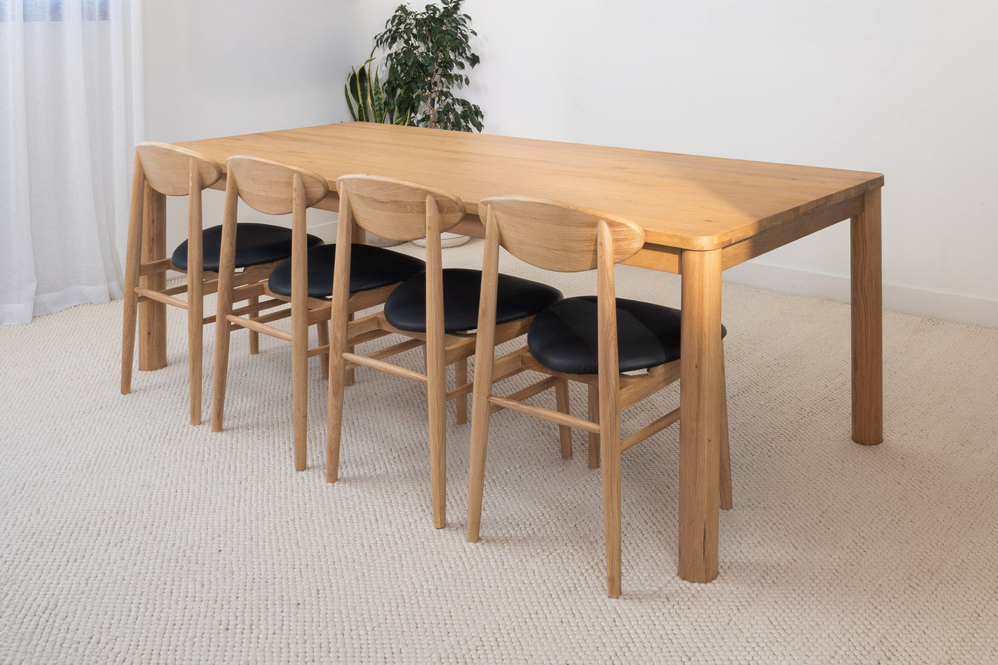 Solara Solid Hardwood Dining Chair