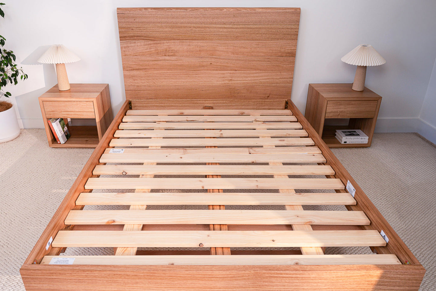 Kobe Live Edge Tasmanian Oak Bed Frame
