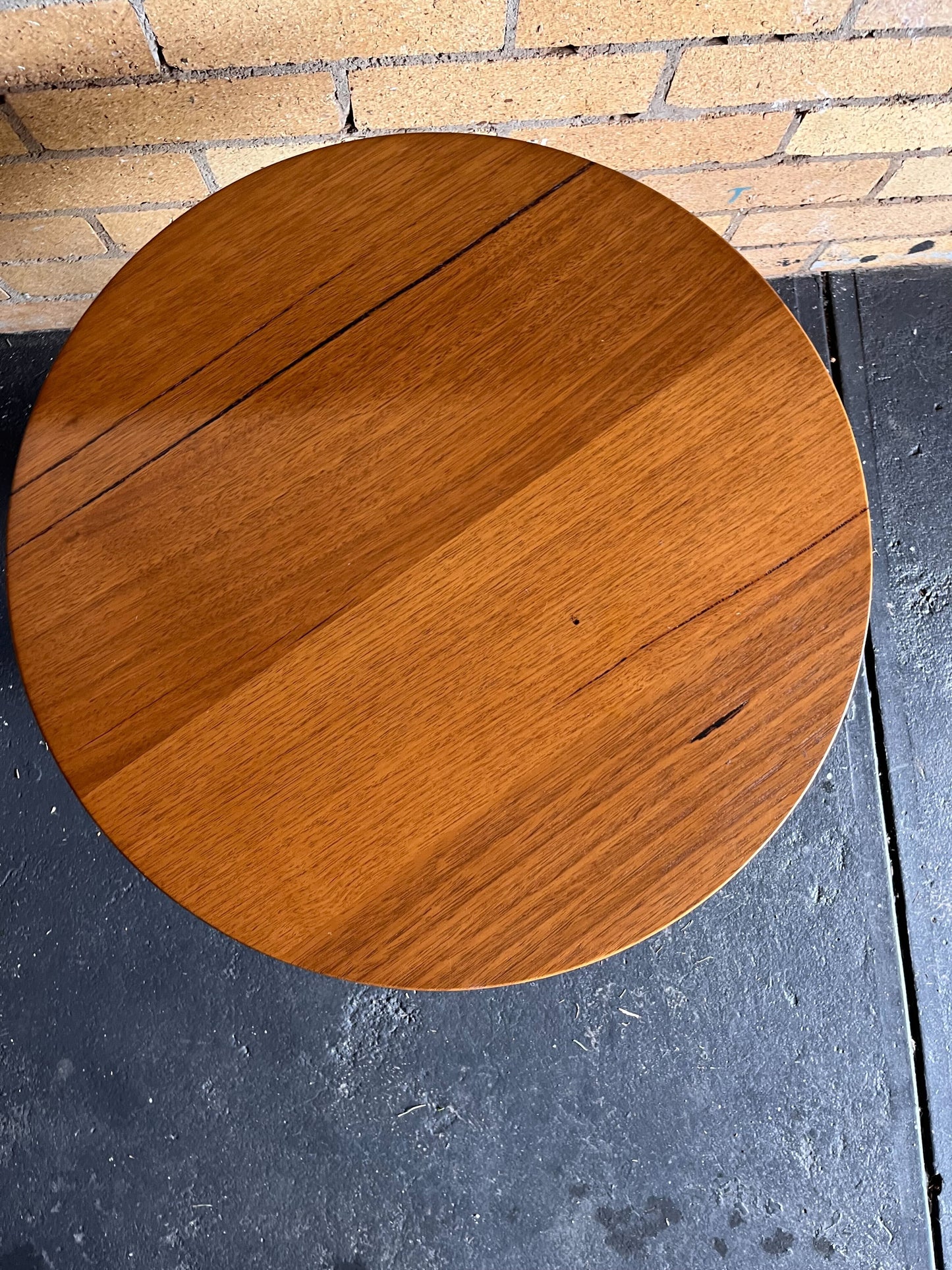 Ex Demo Lily Messmate Sand Stain Lamp Table Brisbane Showroom