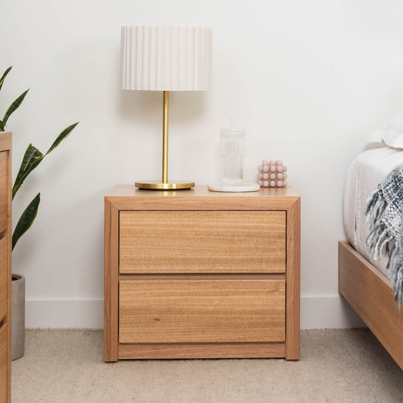 Kaiza Tasmanian Oak Bedside Table