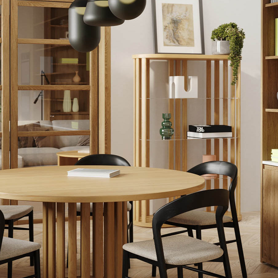 Lizzy American Oak Bookshelf