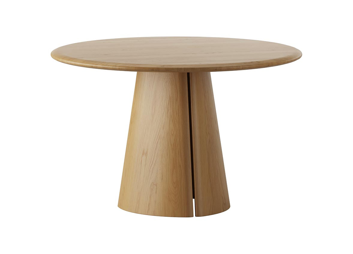 Leora American Oak Round Dining Table