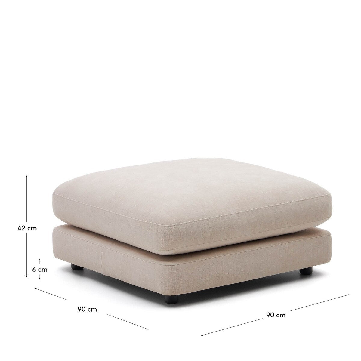 As New Gala 3-Seater Sofa & Footrest