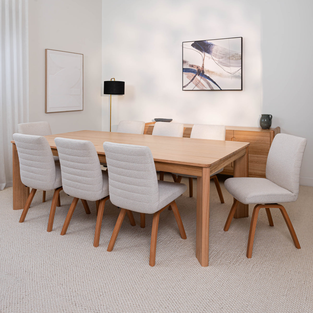 Halo Vic Ash Signature Dining Table