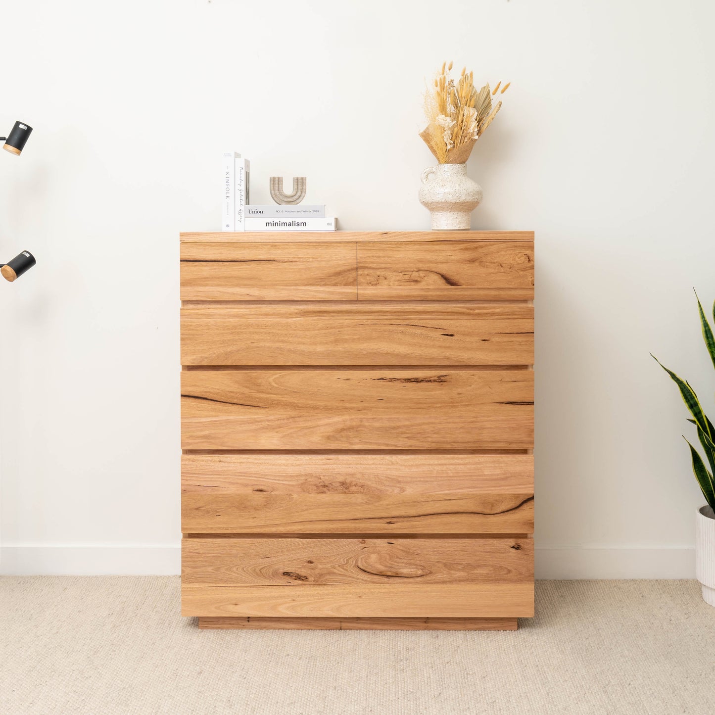 Elijah 6 Drawer Tallboy - Made in Australia
