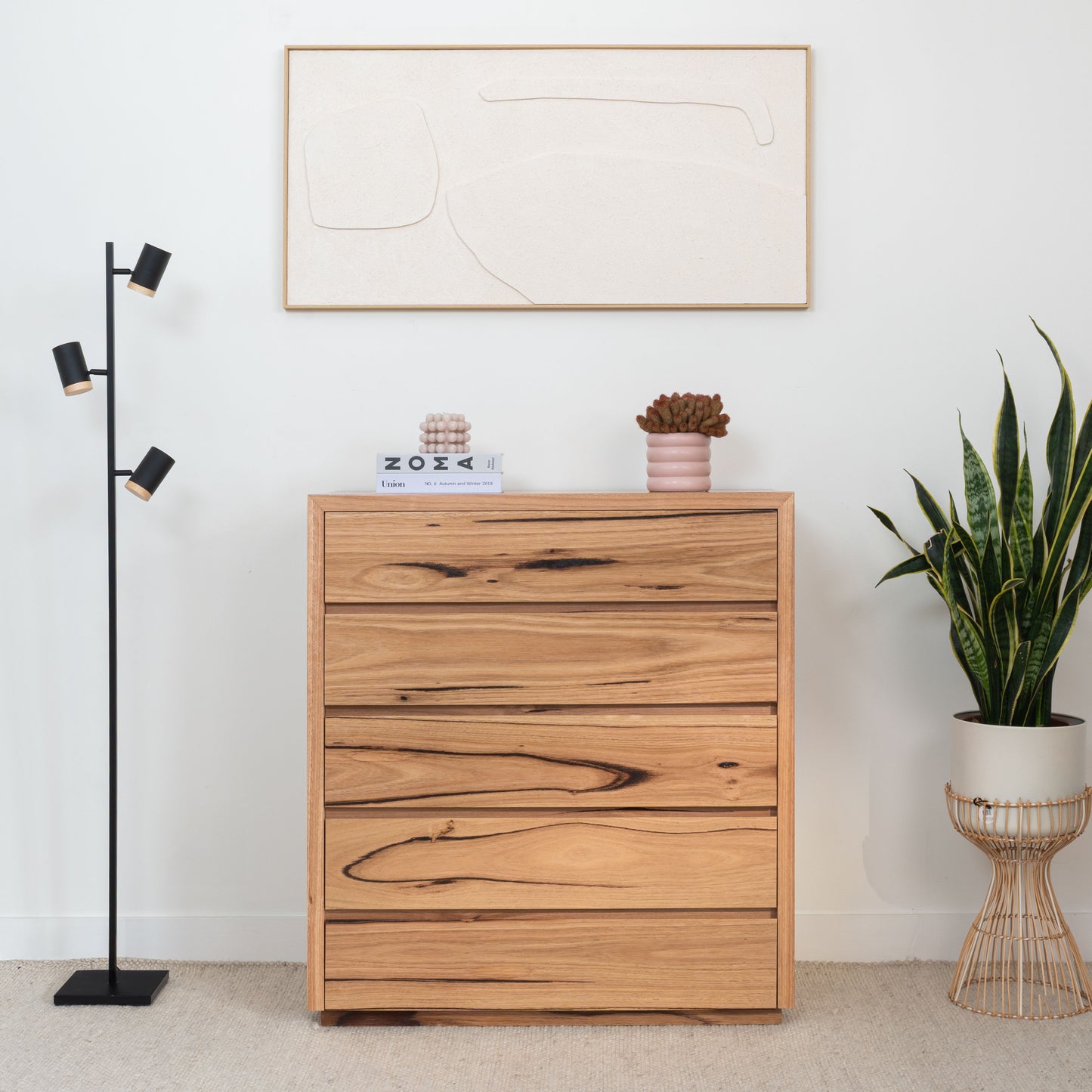 Cape Town 5 Drawer Tallboy - Made in Australia