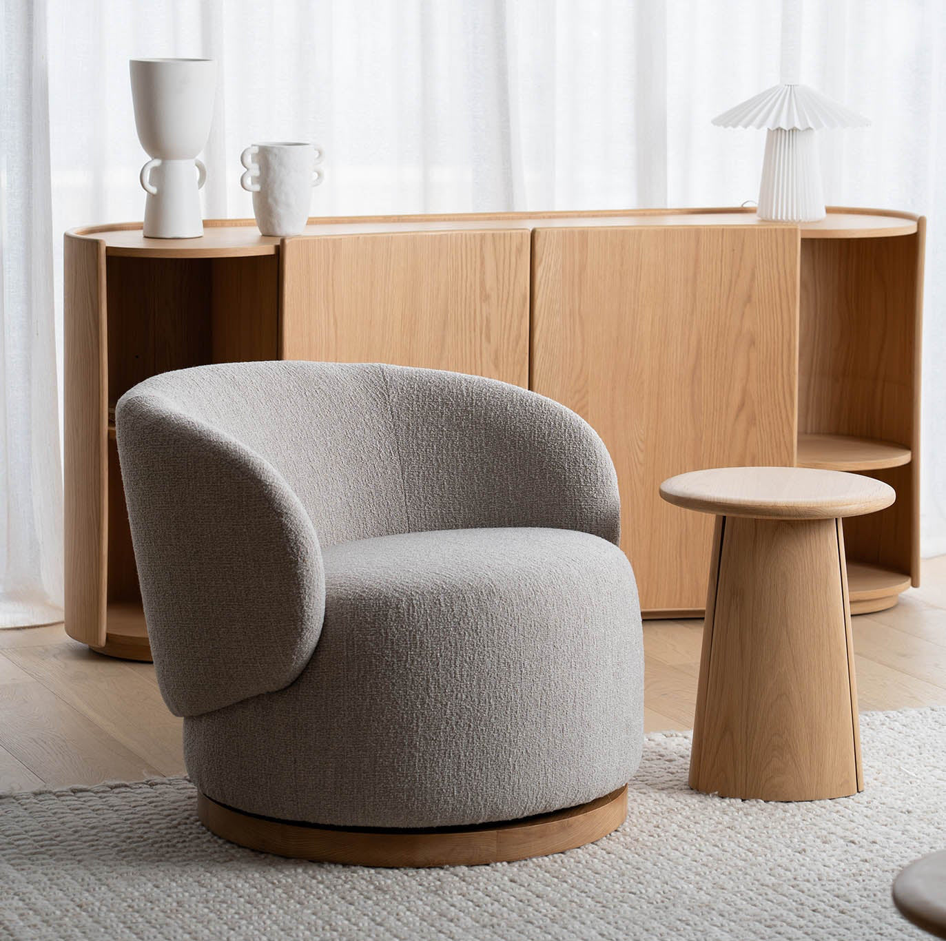 Tara Swivel Armchair