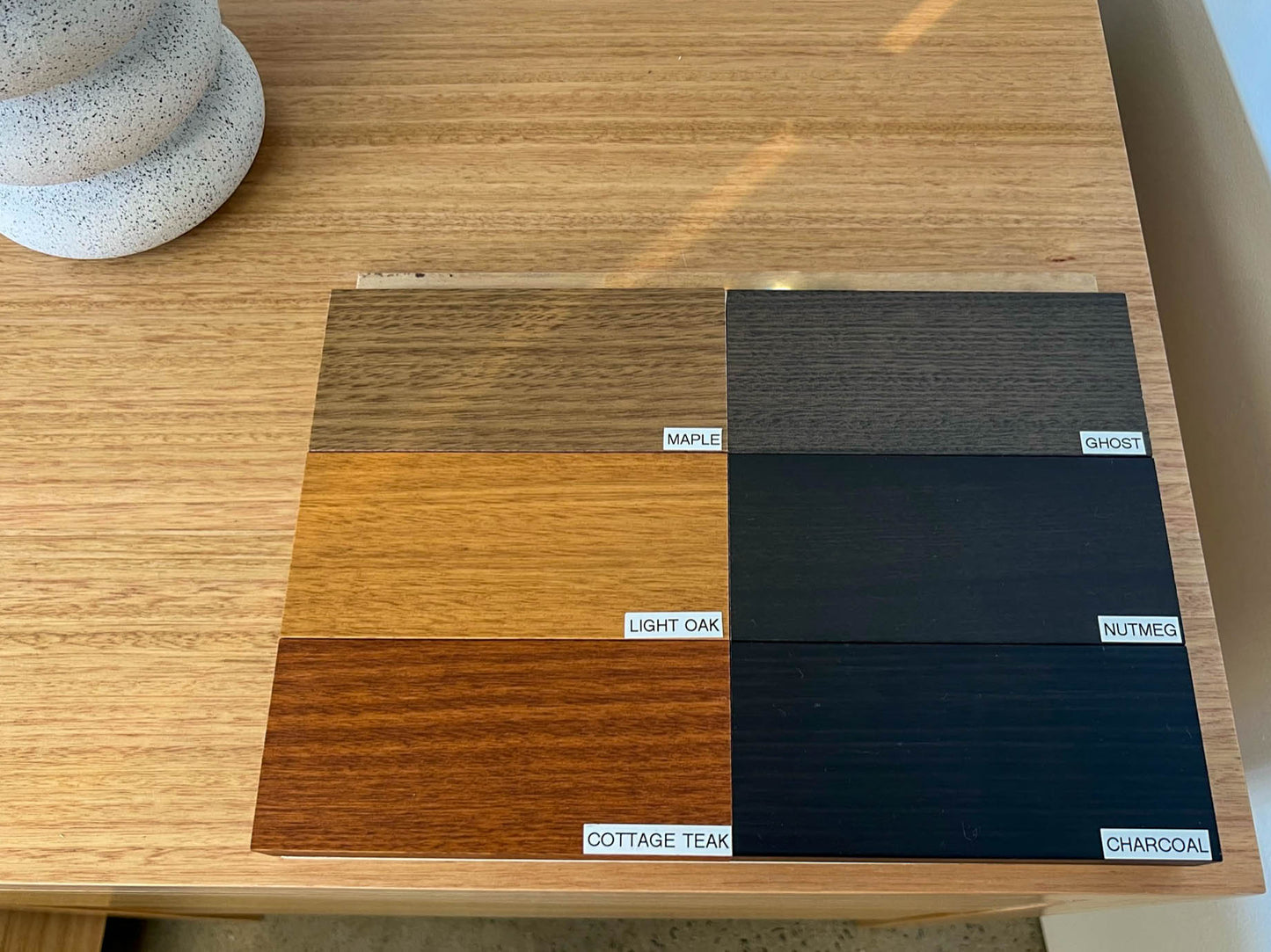 Yakka Luna Headboard Tasmanian Oak Floating Bed Frame