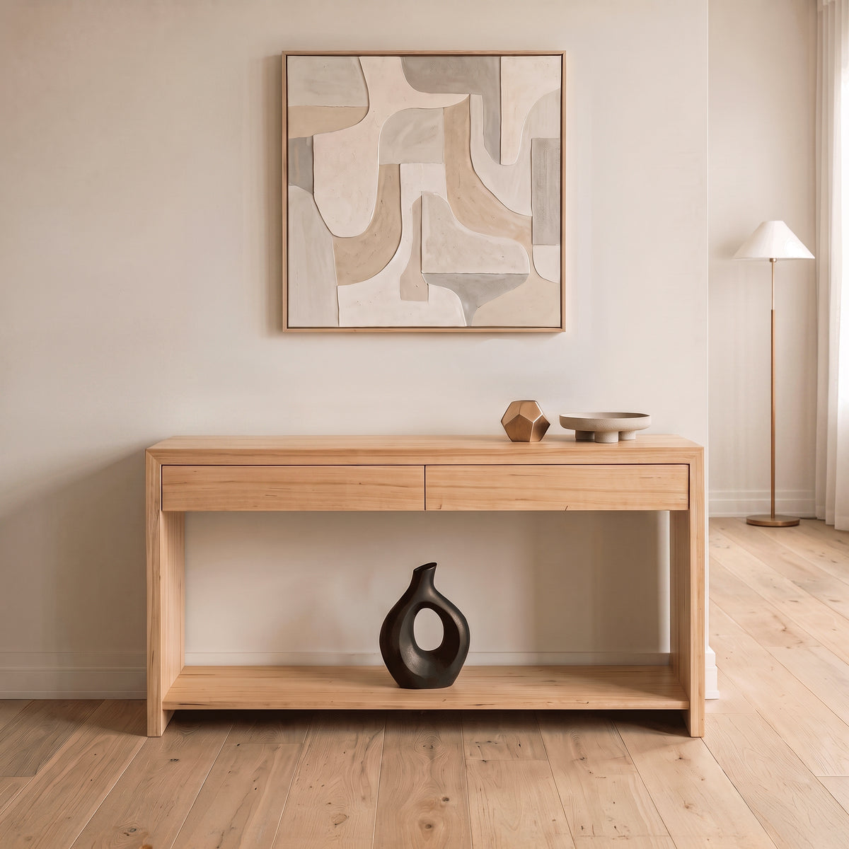 Yakka Tasmanian Oak Feature Grade Hall Table