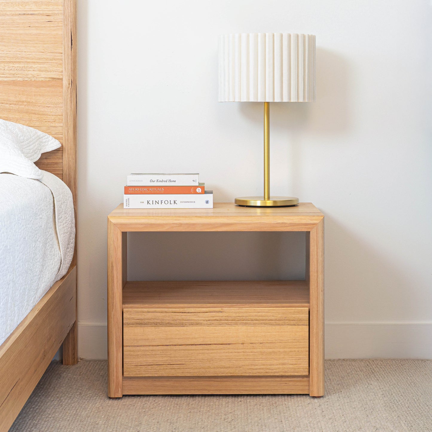 Yakka™️ Feature Grade Tasmanian Oak Bed Frame - Made in Australia