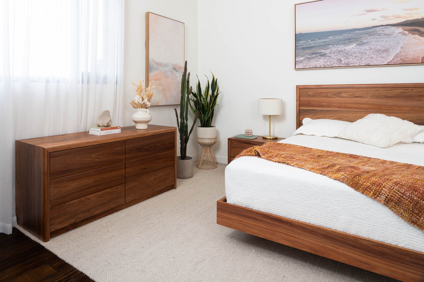 Yakka Blackwood Heritage 6 Drawer Dresser