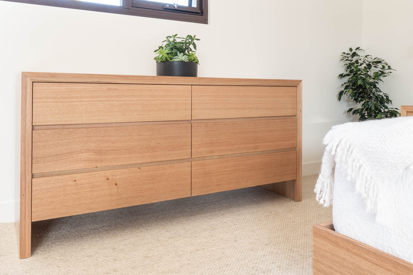 Zion 6 Drawer Dresser - Made in Australia