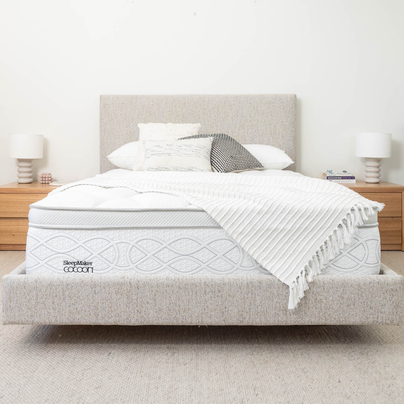 Sleepmaker Cocoon Mattress Plush/ Medium/ Firm - Made In Australia