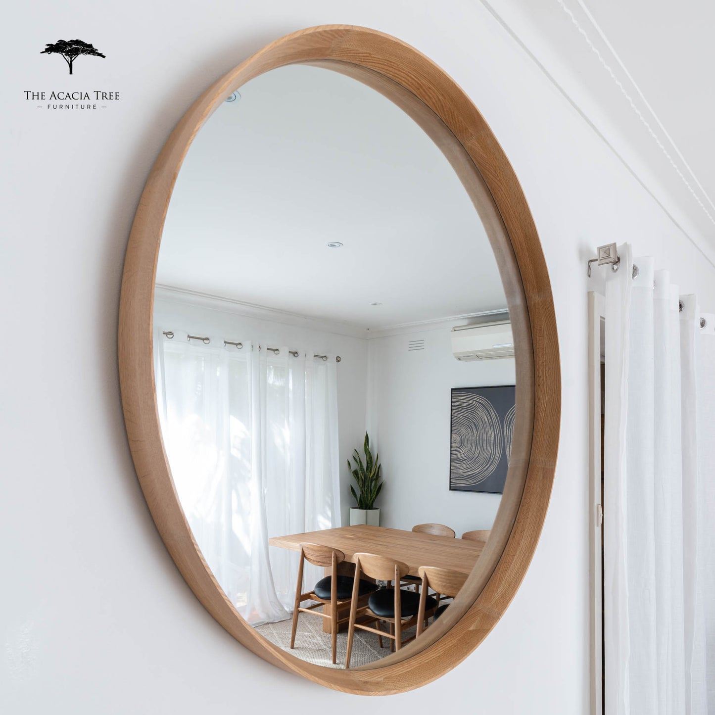 Anderson Solid American Oak Mirror