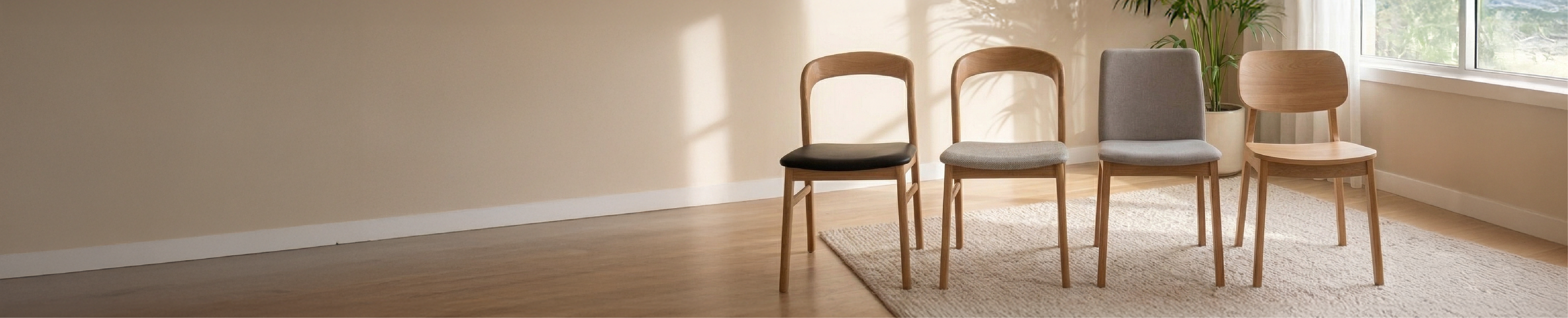Timber & Upholstered Dining Chairs