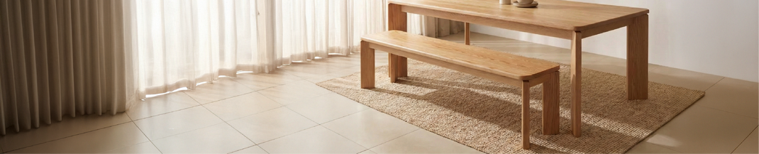 Timber Bench Seats | The Acacia Tree