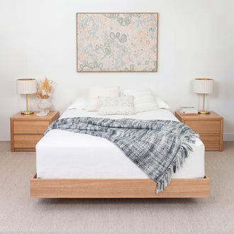 Yakka Base Tasmanian Oak Signature Bed Frame