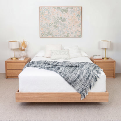 Yakka Base Tasmanian Oak Signature Bed Frame