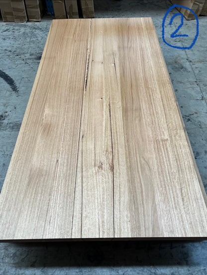 As New 2.4m Nala Solid 40mm Dining Table - Made in Australia
