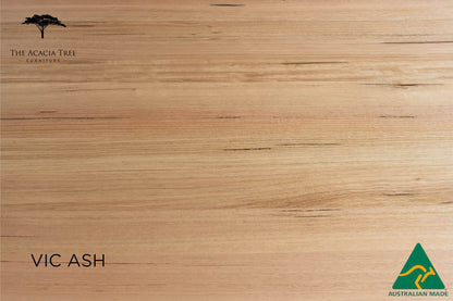 Axl Vic Ash Feature Dining Table - Made in Australia