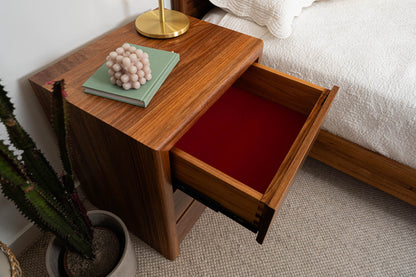 Yakka Blackwood Heritage Bedside Table (3 Drawer)