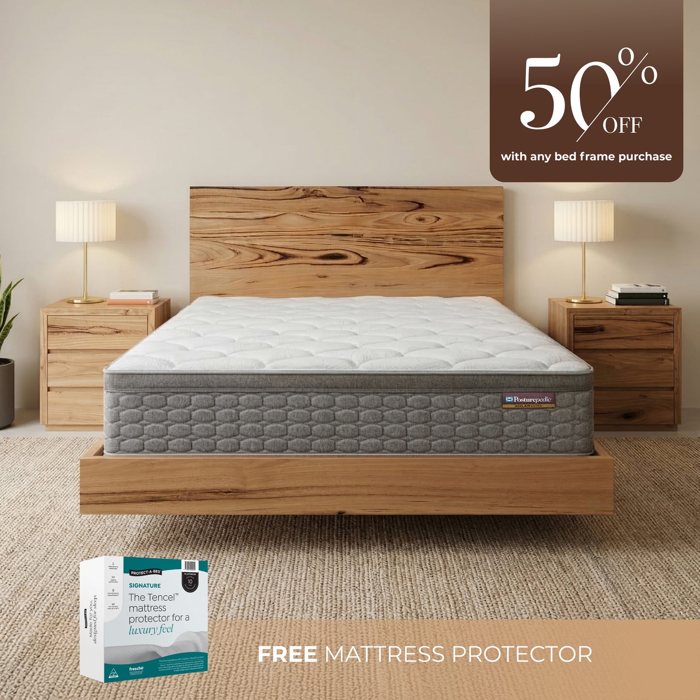 Somnara Deluxe Posturepedic Mattress