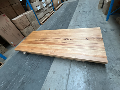 AS NEW 3.0m x 1.3m Hamilton Solid Messmate Dining Table - Made in Australia