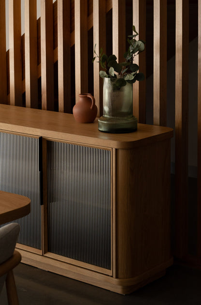 Asha American Oak Buffet