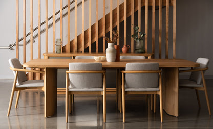 Asha American Oak Dining Table