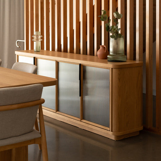Asha American Oak Buffet