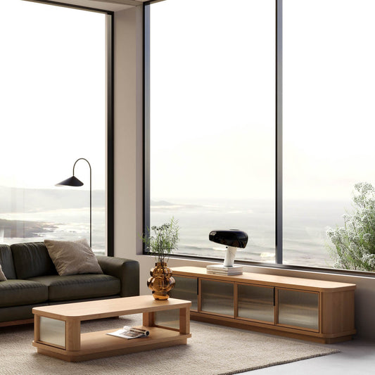 Asha American Oak TV Unit
