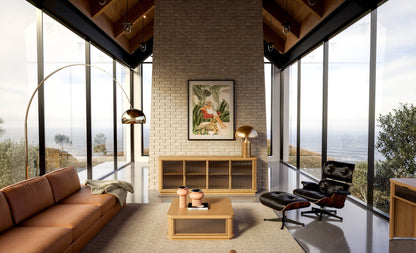 Asha American Oak TV Unit