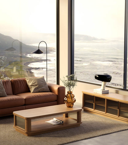 Asha American Oak TV Unit