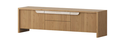 Akira American Oak Entertainment Unit