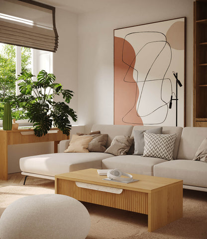 Akira American Oak Coffee Table