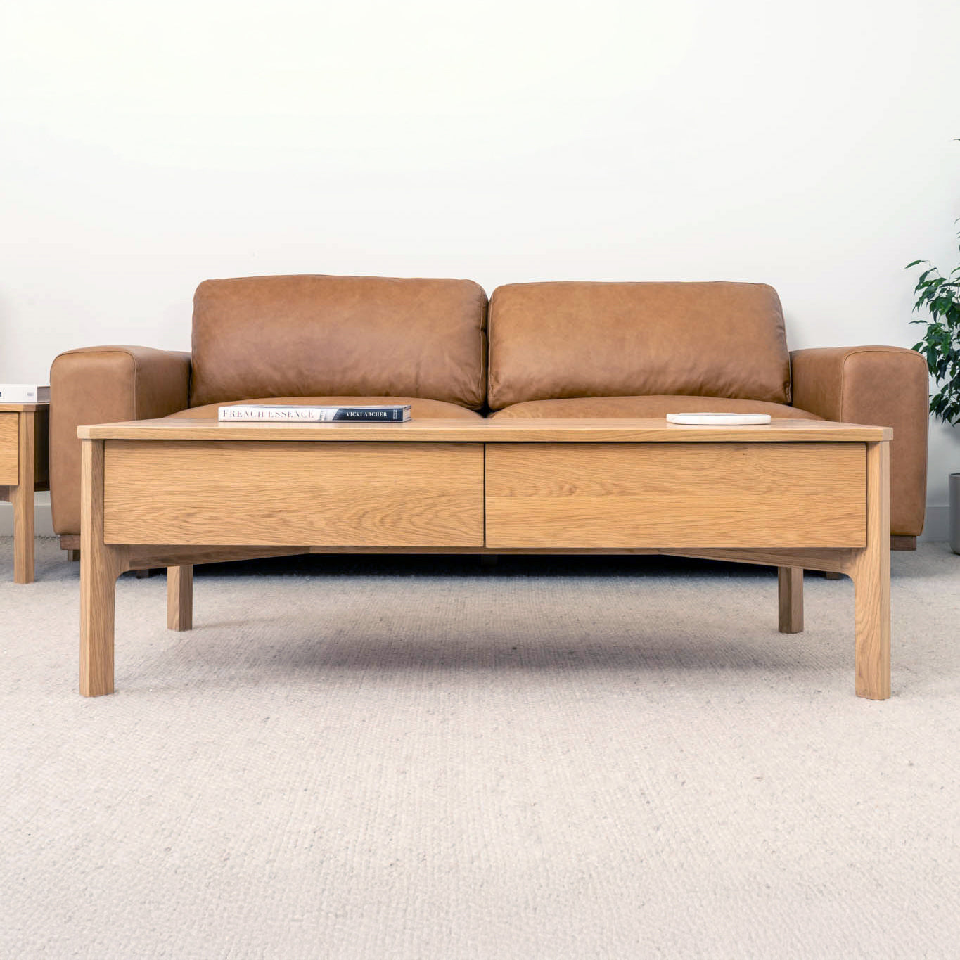 Achilles American Oak Coffee Table