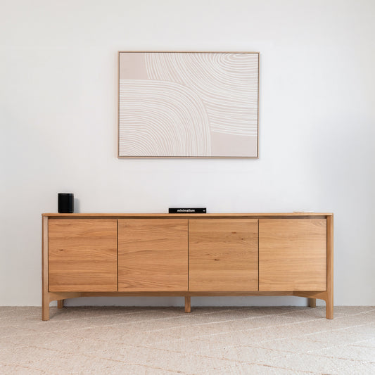 Achilles American Oak Sideboard & Buffet