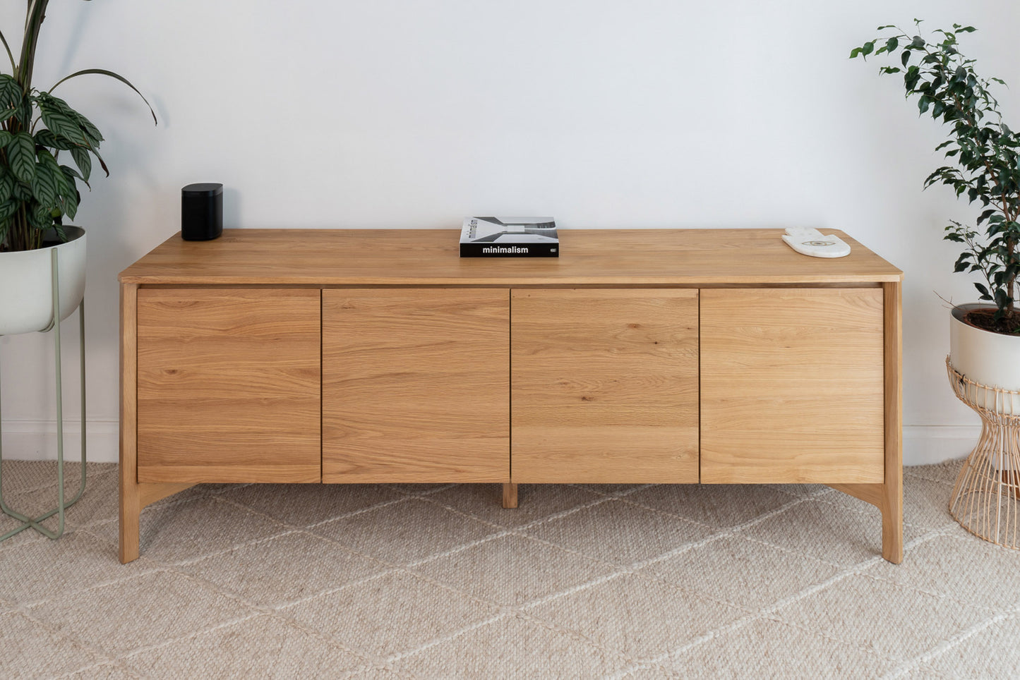 Achilles American Oak Sideboard & Buffet