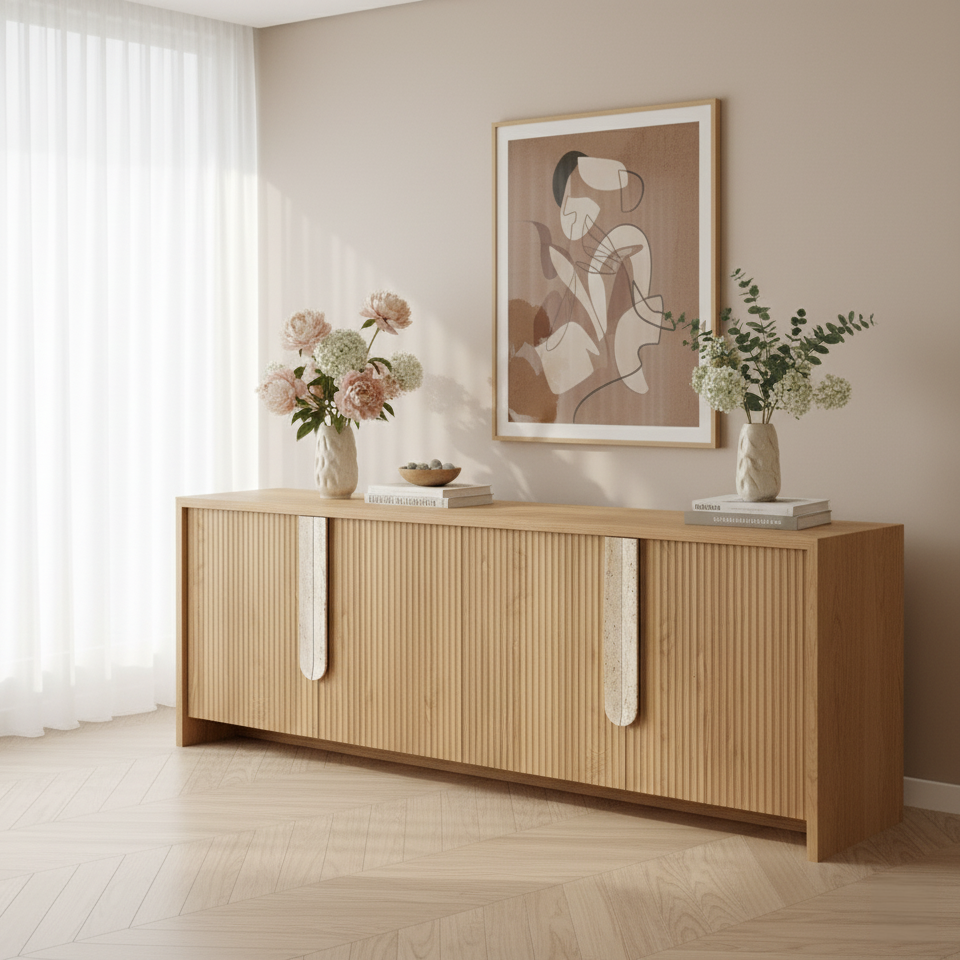 Akira American Oak Sideboard & Buffet