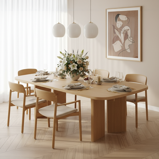 Akira American Oak Dining Table