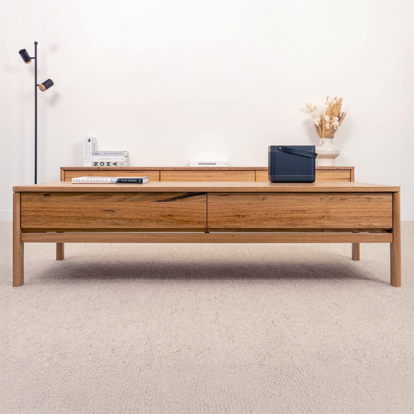 Athena Wormy Chestnut Coffee Table