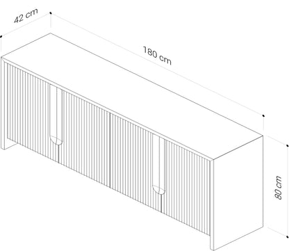 Akira American Oak Sideboard & Buffet